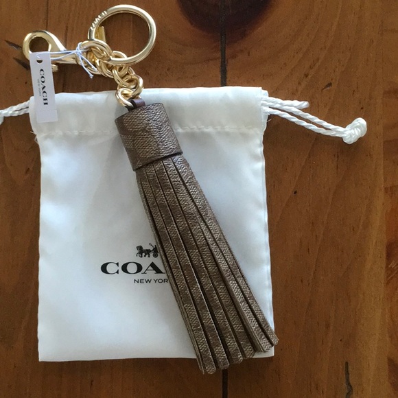 Coach Accessories - Coach key ring/bag charm